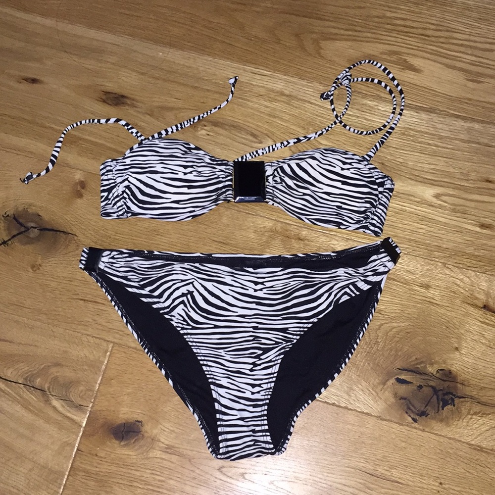 H&M bandeau bikini set